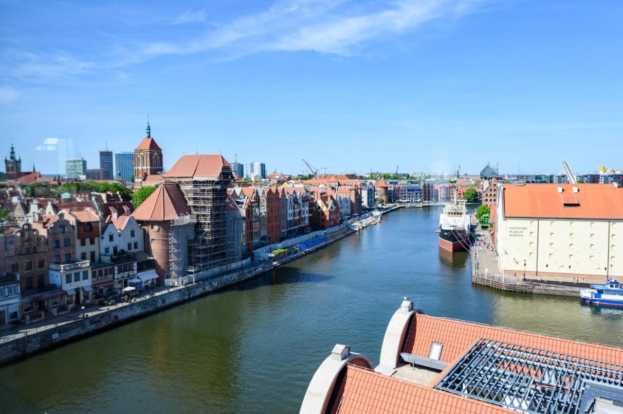 Penthouse Comfort Apartments Granaria Gdańsk Kültér fotó