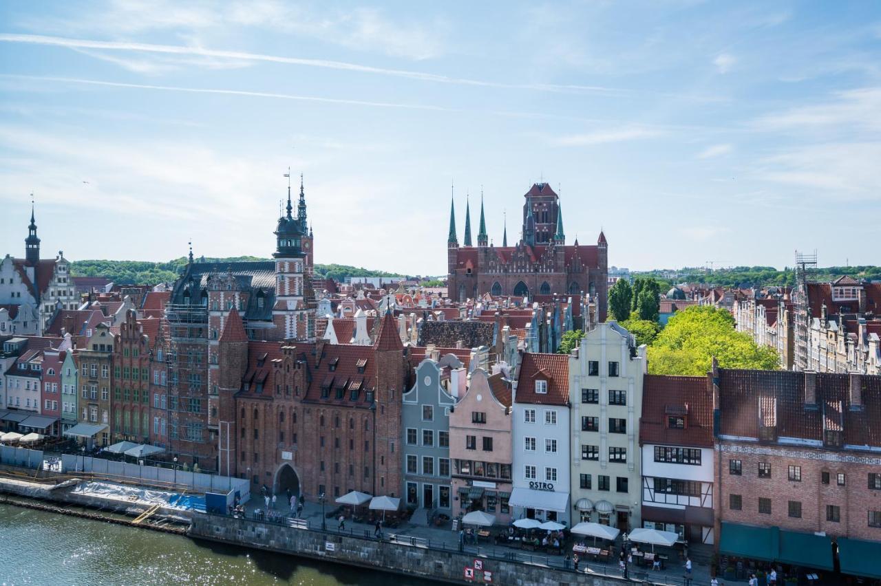 Penthouse Comfort Apartments Granaria Gdańsk Kültér fotó