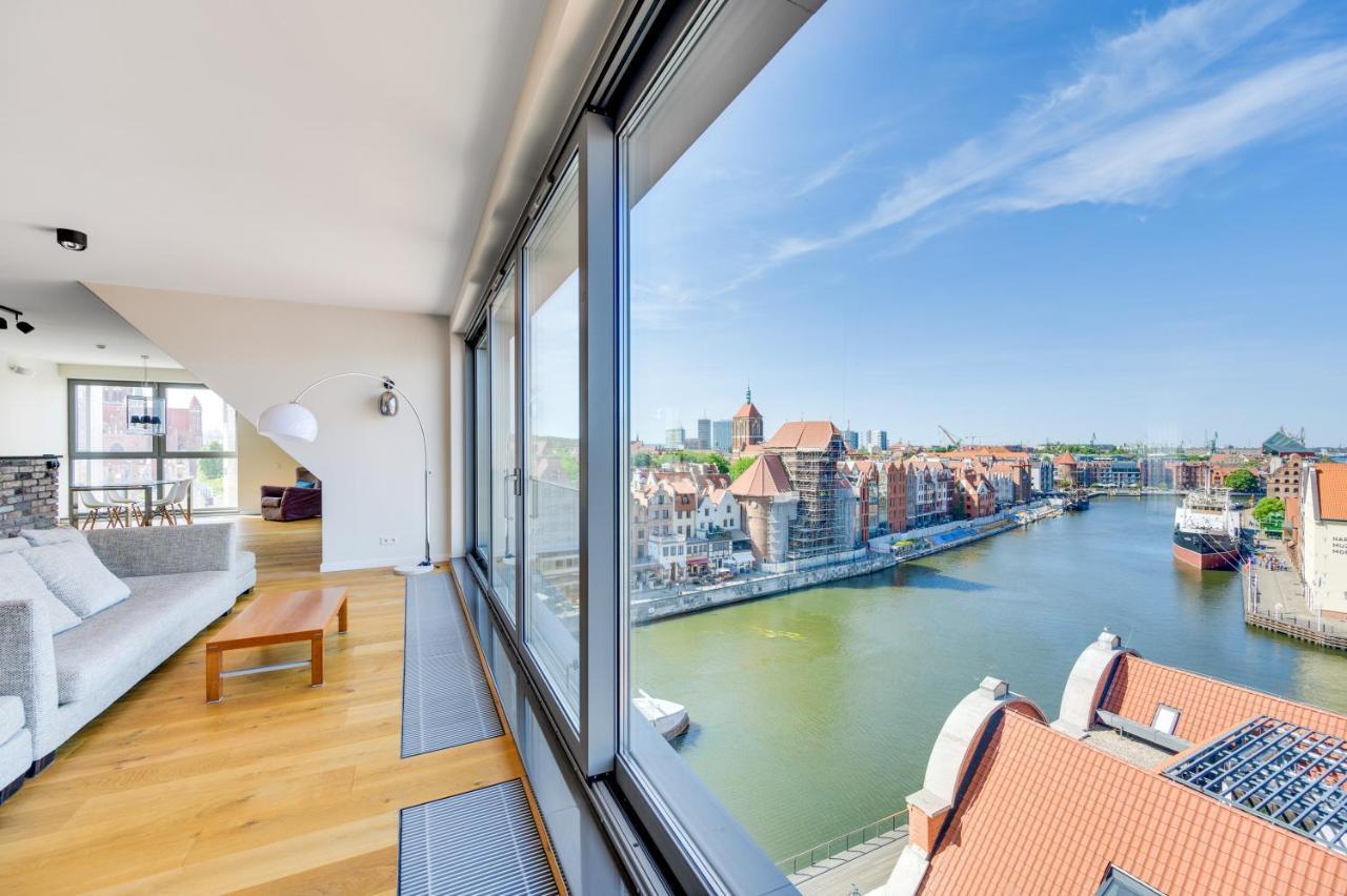 Penthouse Comfort Apartments Granaria Gdańsk Kültér fotó