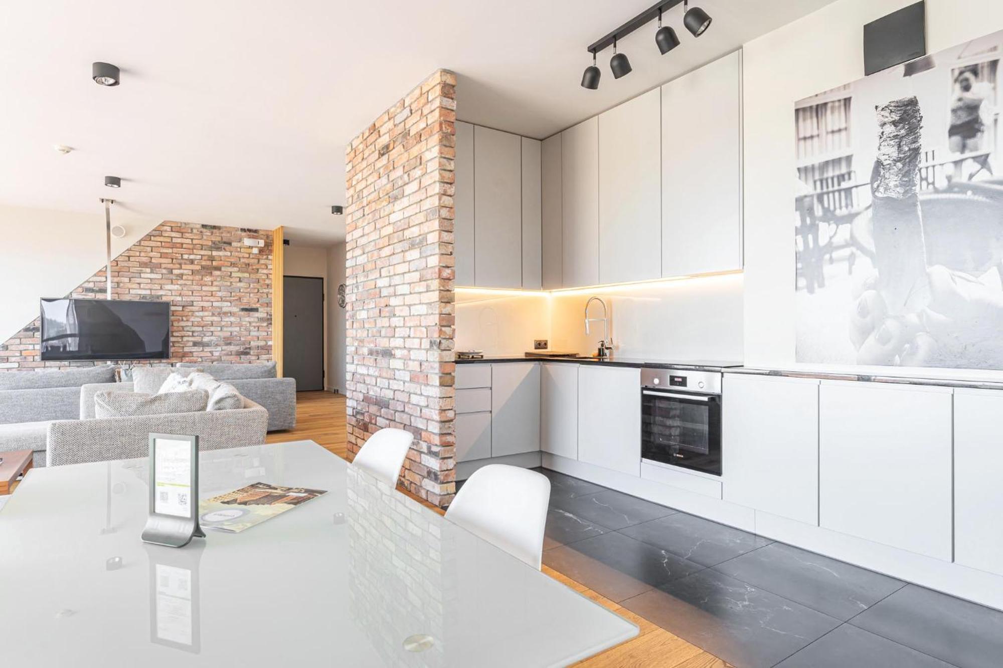Penthouse Comfort Apartments Granaria Gdańsk Kültér fotó