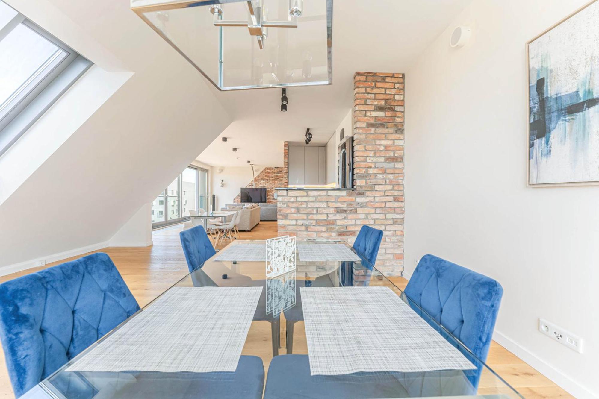 Penthouse Comfort Apartments Granaria Gdańsk Kültér fotó