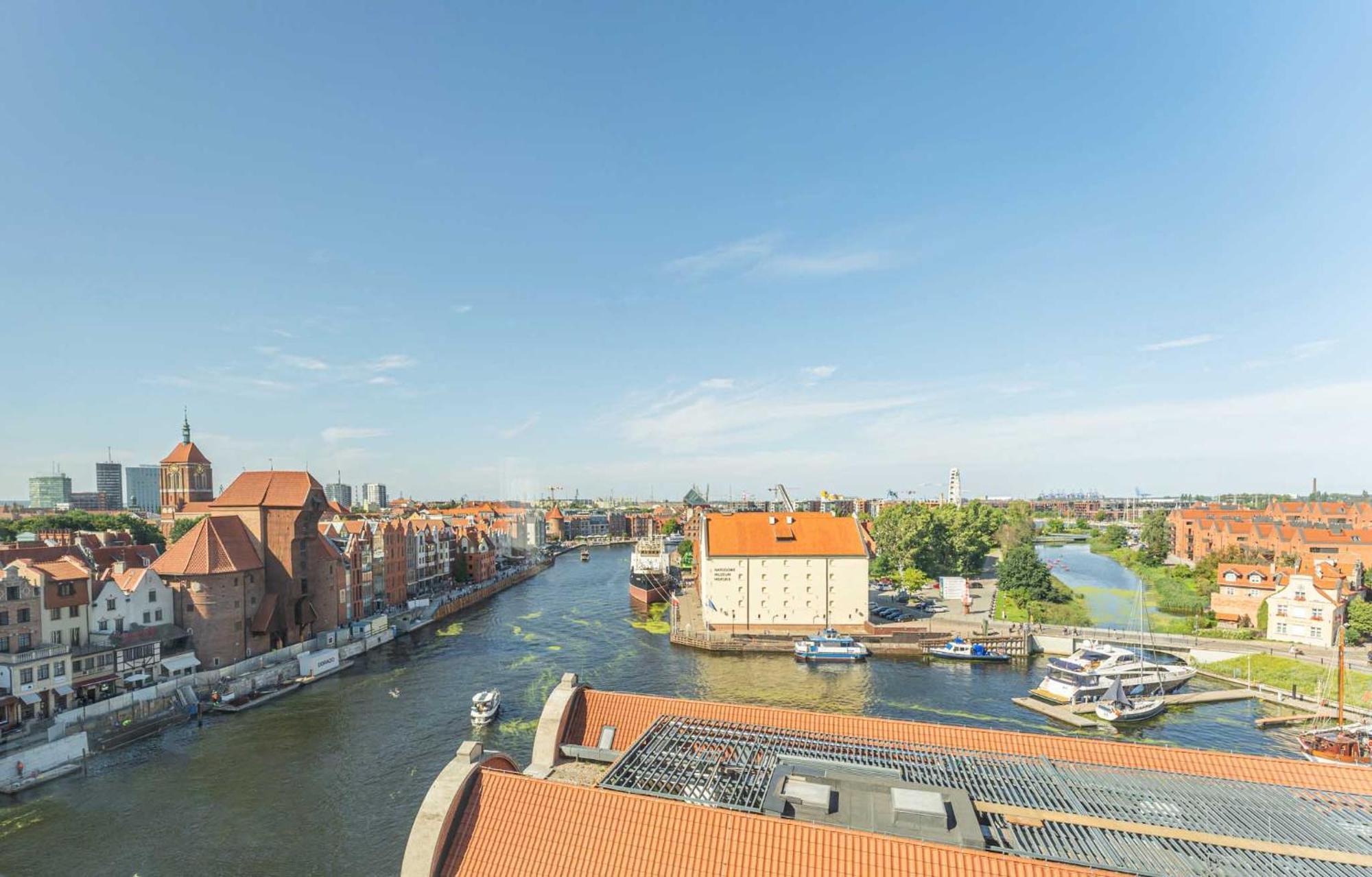 Penthouse Comfort Apartments Granaria Gdańsk Kültér fotó