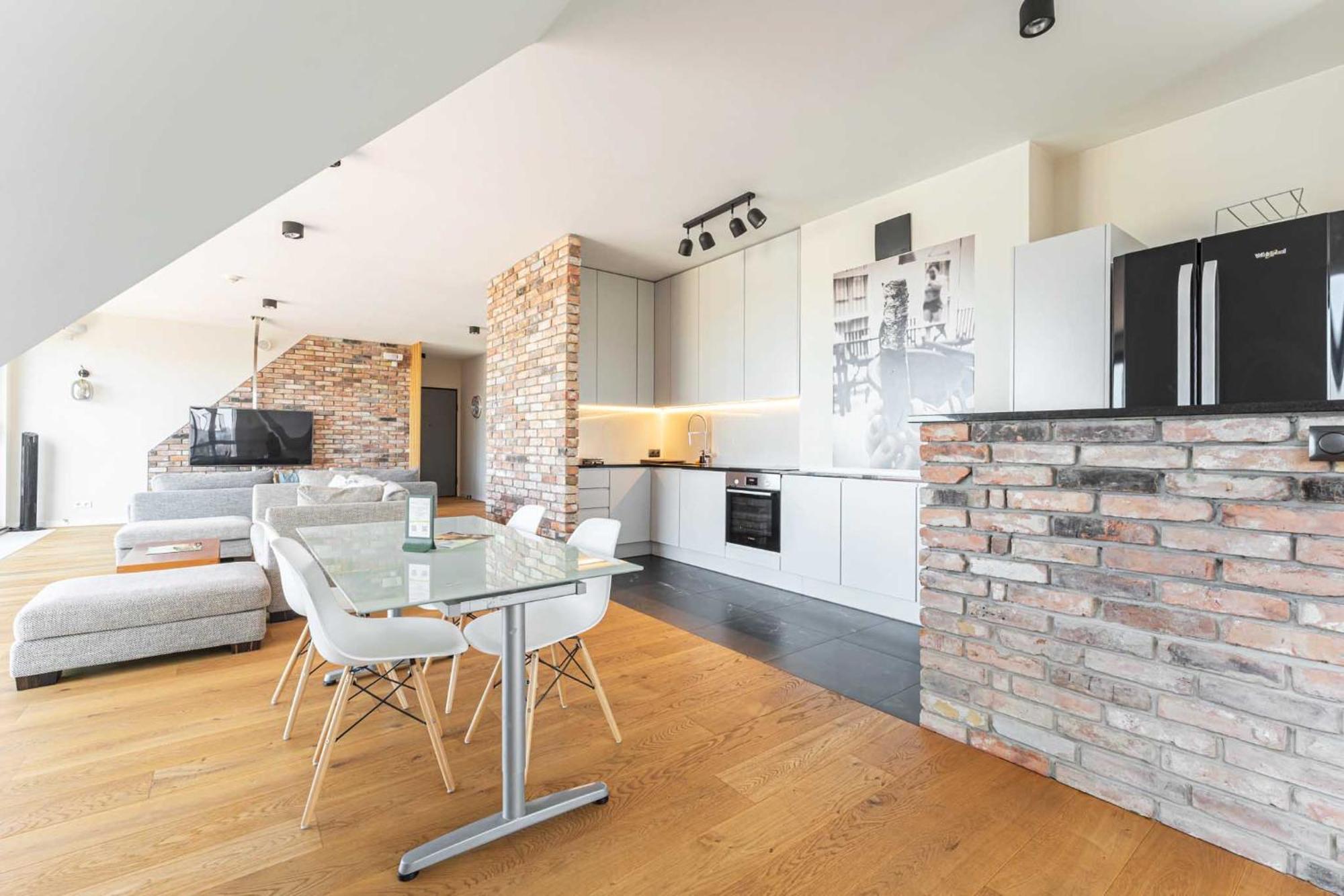 Penthouse Comfort Apartments Granaria Gdańsk Kültér fotó